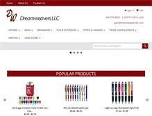 Tablet Screenshot of dreamweaversllc.com